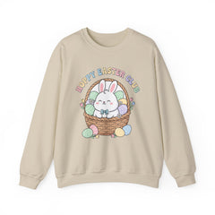 Happy Easter Club Bunny Sweatshirt | pastel spring, bunny aesthetic