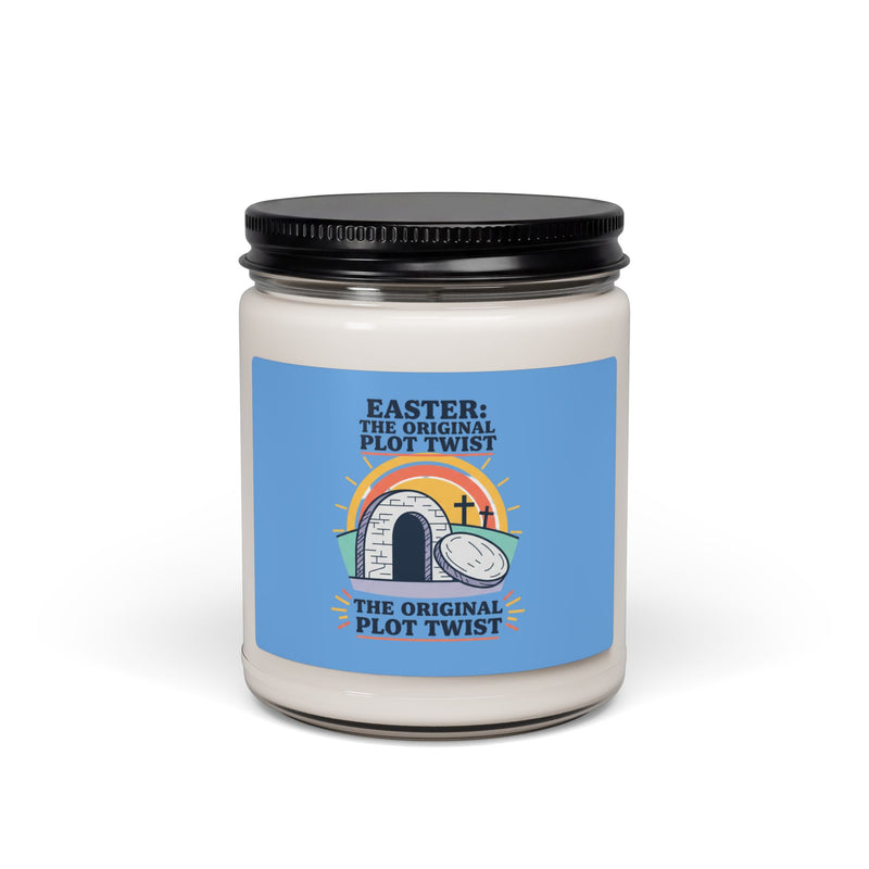 He Is Risen Rainbow Tomb Candle | Scented Soy Candle, Christian Easter Humor