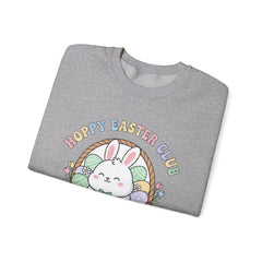 Happy Easter Club Bunny Sweatshirt | pastel spring, bunny aesthetic