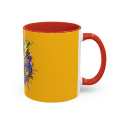 I Love Jesus Accent Coffee Mug - Colorful Gospel Graphic 11/15oz