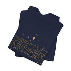 Officially Retired Floral Tee | retirement gifts for women, personalized retirement gifts