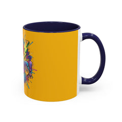 I Love Jesus Accent Coffee Mug - Colorful Gospel Graphic 11/15oz