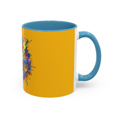 I Love Jesus Accent Coffee Mug - Colorful Gospel Graphic 11/15oz