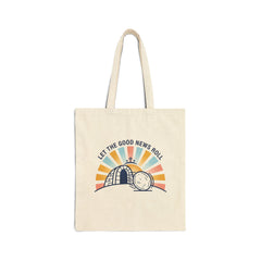 He Is Risen Sunrise Tote | Christian Easter Tote, Faith-Based Humor