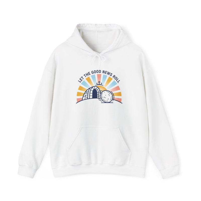 He Is Risen Hoodie | Christian Easter sweatshirt, faith-based humor