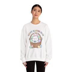 Happy Easter Club Bunny Sweatshirt | pastel spring, bunny aesthetic