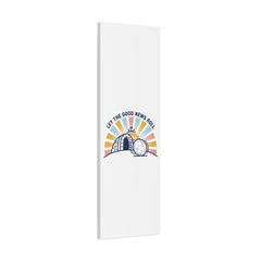 Let the Good News Roll Canvas | Christian Easter decor, He Is Risen wall art
