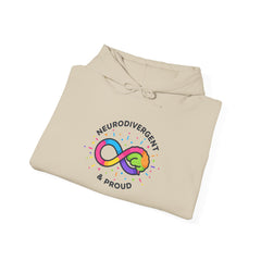 Neurodiversity Infinity Logo Hoodie | autistic pride, autism acceptance