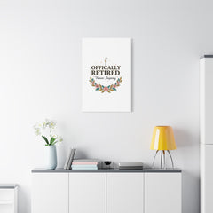 Matte Canvas, Stretched, 1.25"