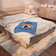 Easter: The Original Plot Twist Velveteen Blanket | Christian Easter humor