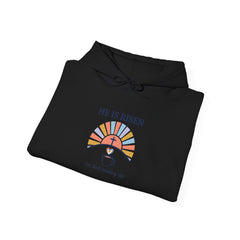 He Is Risen Sunrise Hoodie | Christian Easter shirt, faith-based humor