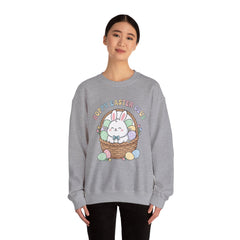 Happy Easter Club Bunny Sweatshirt | pastel spring, bunny aesthetic