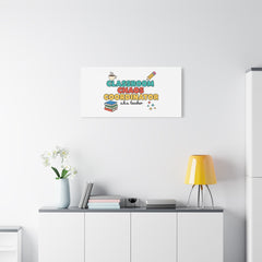 Classroom Chaos Coordinator Canvas | Teacher Appreciation, Teacher Gifts