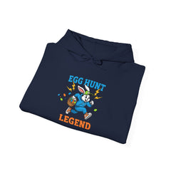 Egg Hunt Legend Hoodie | boys Easter shirt, egg hunter graphic