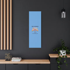 He Is Risen I'm Still Waking Up Canvas | Christian Easter decor, faith-based humor