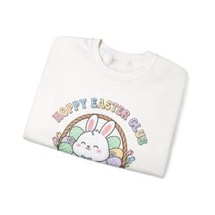 Happy Easter Club Bunny Sweatshirt | pastel spring, bunny aesthetic