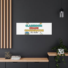 Classroom Chaos Coordinator Canvas | Teacher Appreciation, Teacher Gifts