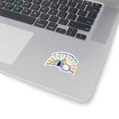 Let the Good News Roll Kiss-Cut Sticker | Christian Easter, He Is Risen
