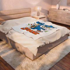 Egg Hunt Legend Velveteen Plush Blanket | Boys Easter, Egg Hunter Graphic