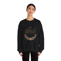 Officially Retired Floral Crewneck Sweatshirt | retirement gifts for women, personalized retirement gifts