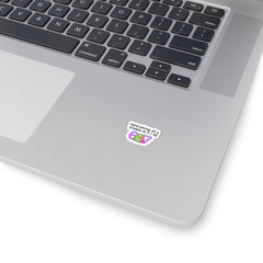 operating at a stable 6.7 / 10 Kiss-Cut Stickers, 67 meme, absurdist humor