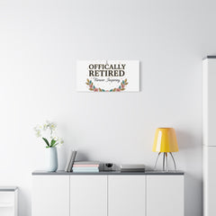 Matte Canvas, Stretched, 1.25"