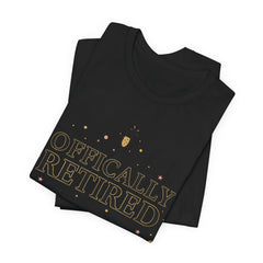Officially Retired Floral Tee | retirement gifts for women, personalized retirement gifts