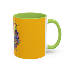 I Love Jesus Accent Coffee Mug - Colorful Gospel Graphic 11/15oz