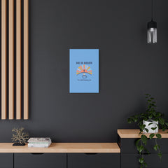 He Is Risen I'm Still Waking Up Canvas | Christian Easter decor, faith-based humor