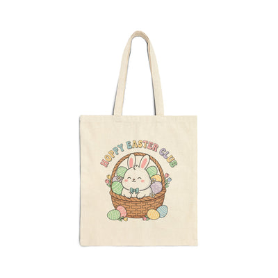 Easter Bunny Aesthetic Tote | pastel spring, vintage Easter, cottagecore