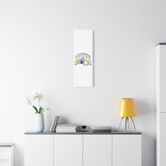 Let the Good News Roll Canvas | Christian Easter decor, He Is Risen wall art