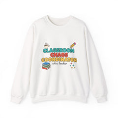 Classroom Chaos Coordinator Unisex Heavy Blend™ Crewneck Sweatshirt