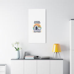 Easter: The Original Plot Twist Canvas | Christian Easter, He Is Risen