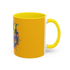 I Love Jesus Accent Coffee Mug - Colorful Gospel Graphic 11/15oz