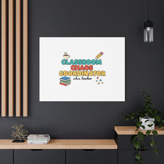 Classroom Chaos Coordinator Canvas | Teacher Appreciation, Teacher Gifts