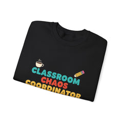 Classroom Chaos Coordinator Unisex Heavy Blend™ Crewneck Sweatshirt