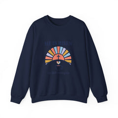 He Is Risen Crewneck Sweatshirt | Christian Easter shirt, faith-based humor