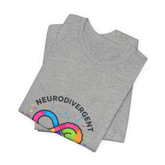 Neurodivergent & Proud Infinity Tee | Autism Acceptance, Autistic Pride