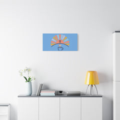 He Is Risen I'm Still Waking Up Canvas | Christian Easter decor, faith-based humor