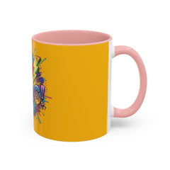 I Love Jesus Accent Coffee Mug - Colorful Gospel Graphic 11/15oz