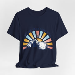 Let the Good News Roll Christian Easter Shirt | He Is Risen, Faith-Based Humor