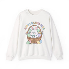 Happy Easter Club Bunny Sweatshirt | pastel spring, bunny aesthetic