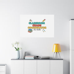 Classroom Chaos Coordinator Canvas | Teacher Appreciation, Teacher Gifts
