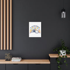 Let the Good News Roll Canvas | Christian Easter decor, He Is Risen wall art