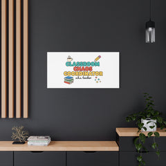 Classroom Chaos Coordinator Canvas | Teacher Appreciation, Teacher Gifts