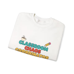 Classroom Chaos Coordinator Unisex Heavy Blend™ Crewneck Sweatshirt