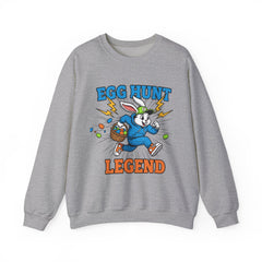 Egg Hunt Legend Sweatshirt | boys Easter shirt, egg hunter, toddler Easter outfit