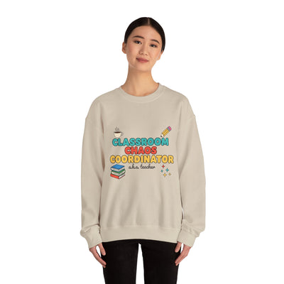 Classroom Chaos Coordinator Unisex Heavy Blend™ Crewneck Sweatshirt