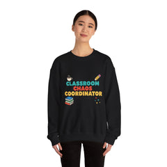 Classroom Chaos Coordinator Unisex Heavy Blend™ Crewneck Sweatshirt