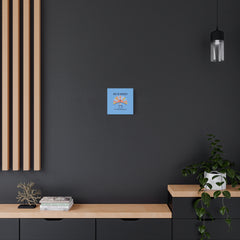 He Is Risen I'm Still Waking Up Canvas | Christian Easter decor, faith-based humor